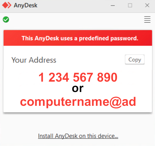 AnyDesk Example
